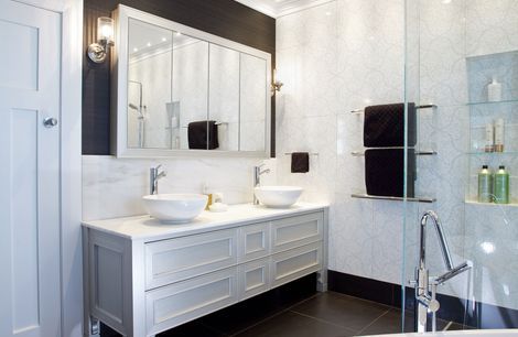 Remuera Powder room, En-suite, Family and Guest Bathrooms