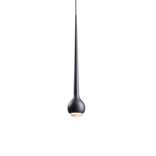 Falling Black Pendant Light