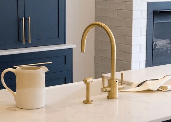 Perrin & Rowe Orbiq Kitchen Tap With Spray Rinse