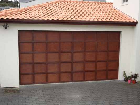 Ply and Batten Timber Garage Door