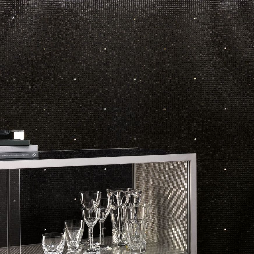 Bisazza Rain Black Mosaic