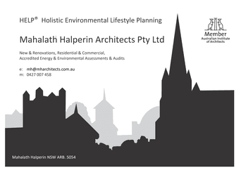 Mahalath Halperin Architects