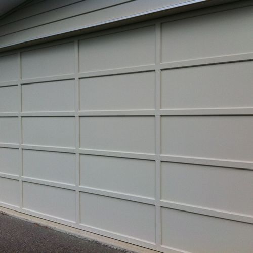 Ply and Batten Timber Garage Door