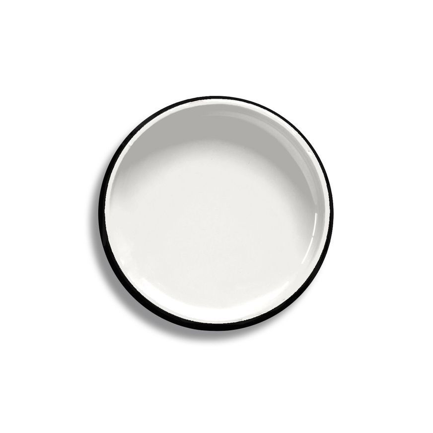 Resene Half Black White