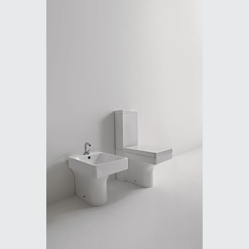 Cento Rectangular Close Coupled Toilet by Kerasan