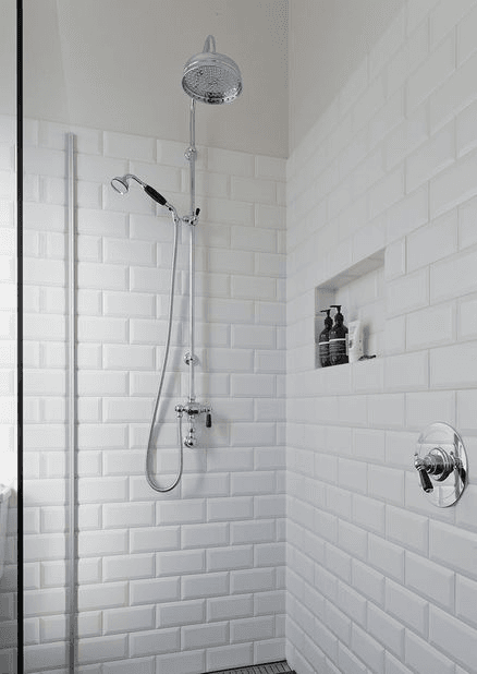 Perrin & Rowe Showers with Black Porcelain