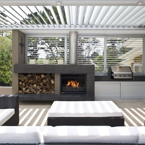 Jetmaster Alfresco Outdoor Wood Fireplace