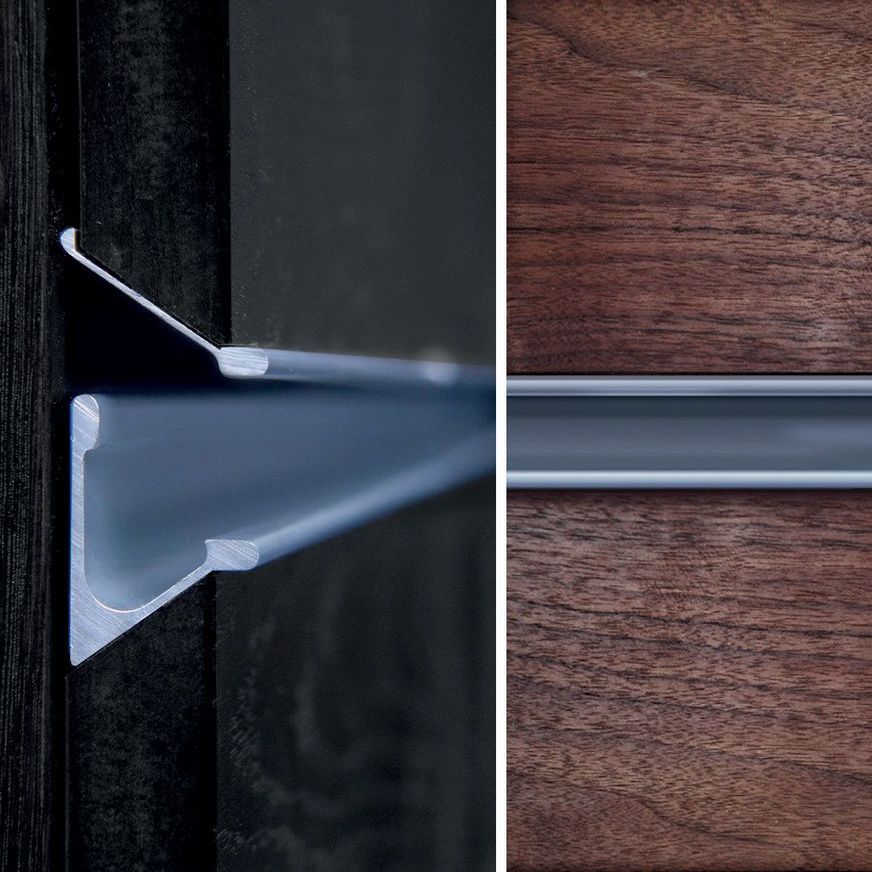 HB 375 Continuous Drawer Pull for Cabinetry