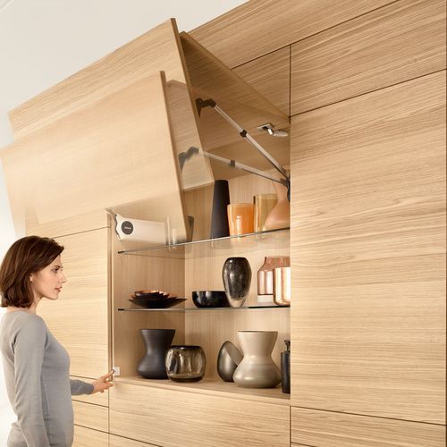 Handle-less Cabinetry