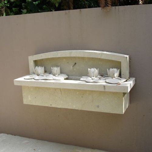 Natural Stone Custom Water feature