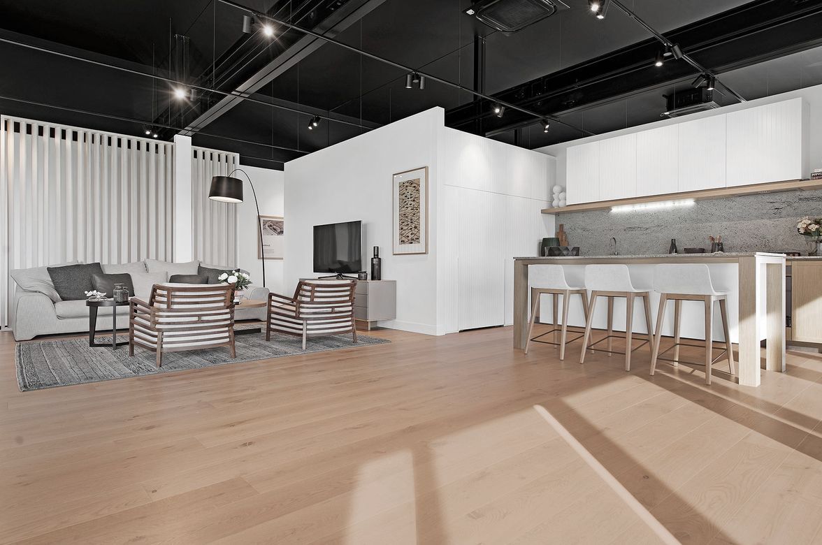 Caulfield Display Suite French Oak Flooring