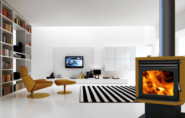 Genesis Freestanding Wood Fire