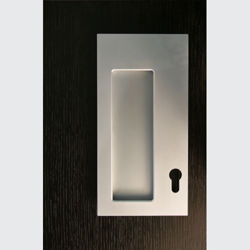 HB1930 Rectangular Flush Pull for Hinge, Sliding and Cavity Doors