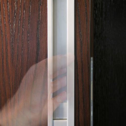 HB1480 Off-Set Flush Pull Lock Set for Sliding and Hinge Doors