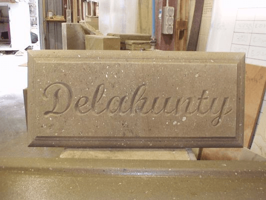 Natural Stone Custom Signage Solutions