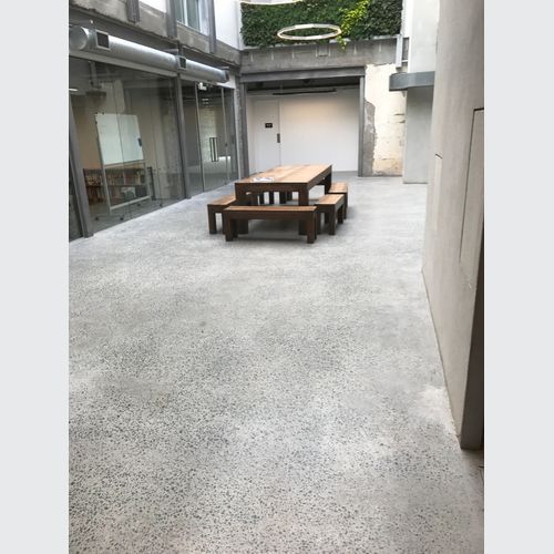 Beach House Polished Concrete Floors - High Street Range