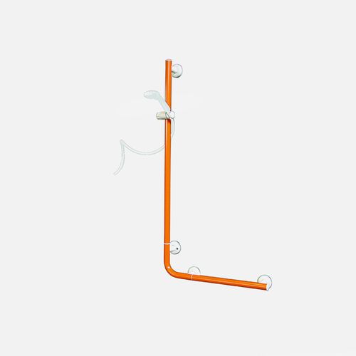 Inox handrail with sliding rail shower by GOMAN  LEO-X032/65