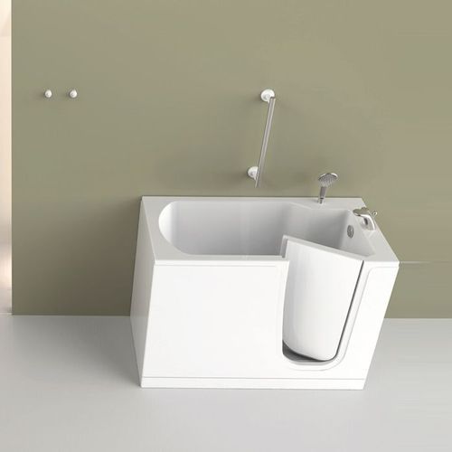 Oasi 106cm bathtub - door on the right by GOMAN