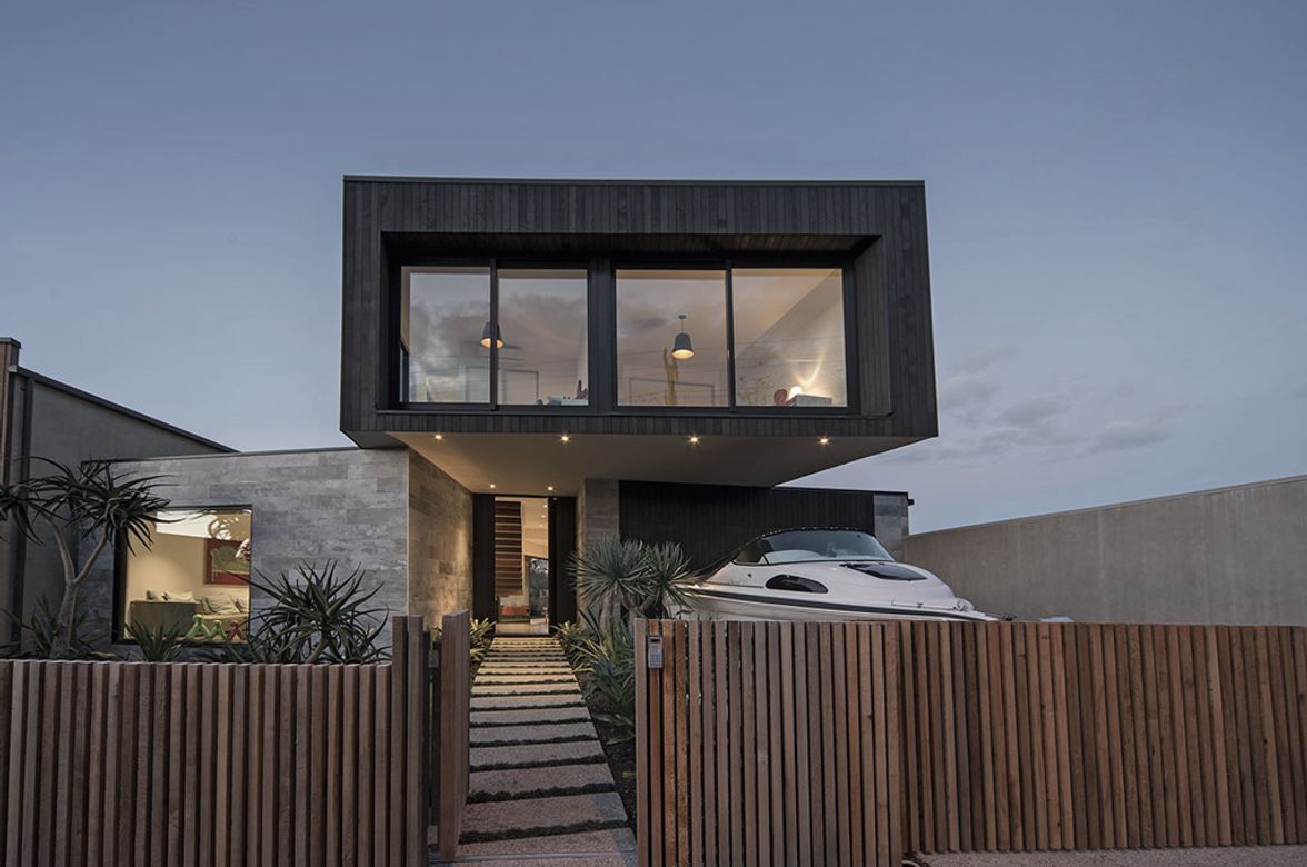 Wedged-In House