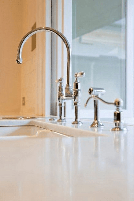 Perrin & Rowe Ionian Kitchen Tap Mixer With Spray Rinse