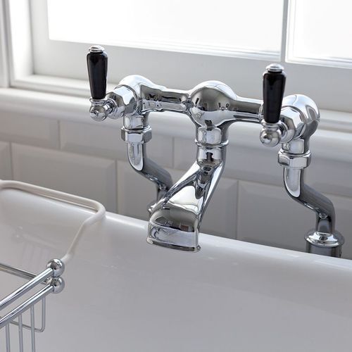 Perrin & Rowe Classical Bath Filler With Levers