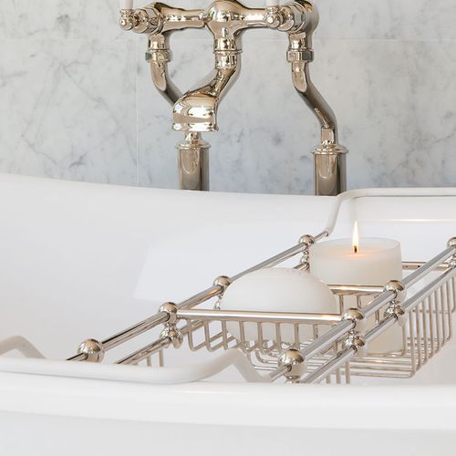 Perrin & Rowe Classical Bath Filler With Levers