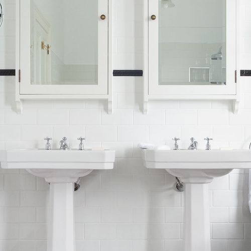 Perrin & Rowe Traditional Basin Set with Low spout