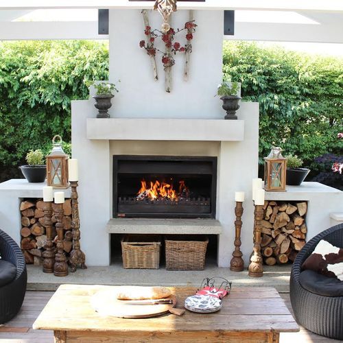 Jetmaster Alfresco Outdoor Wood Fireplace