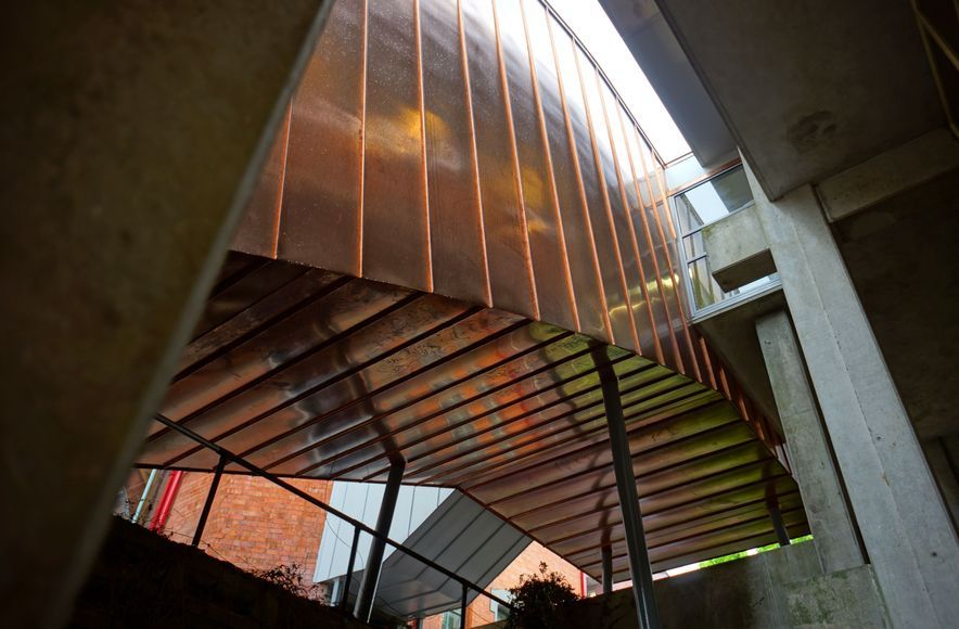 Auckland Girls Grammar - Smart Tray Standing Seam Cladding