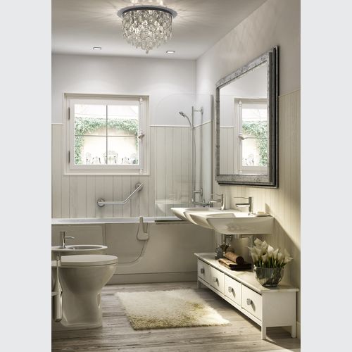 Oasi 170cm bathtub - door on the left by GOMAN