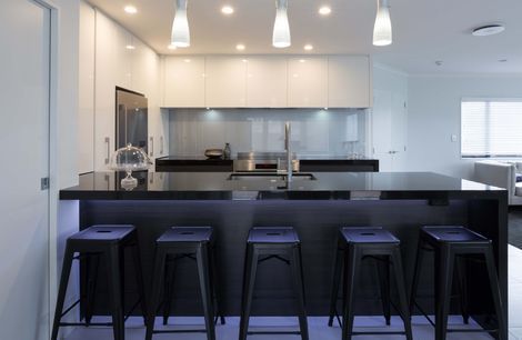 Ebony & Ivory Kitchen