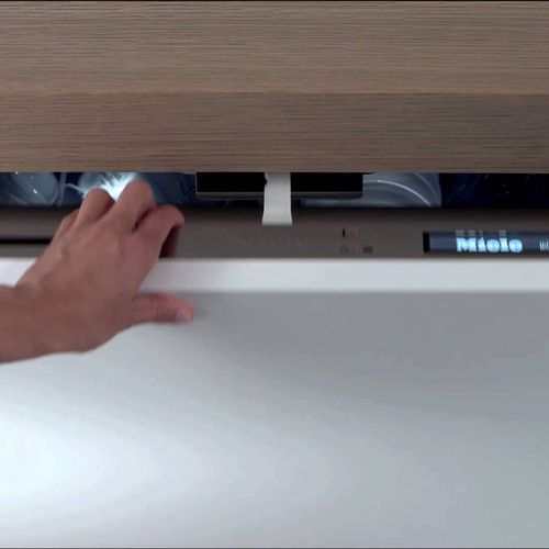Miele Knock to Open Fully Integrated Dishwasher H.850 