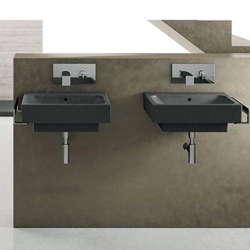 Smile Square Washbasin 48 by cielo