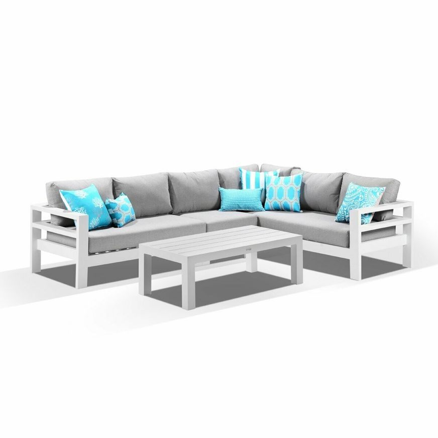 Coast Outdoor Corner Sofa | White
