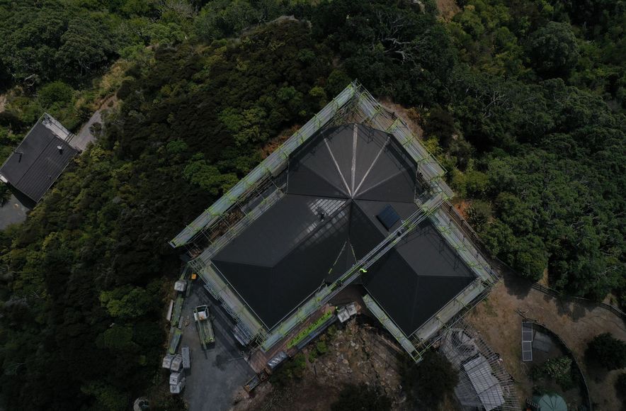 Green Construction - Encapsulate an entire house - Wyuna Bay 1 -