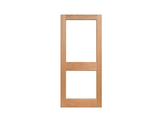 2 Lite Exterior Solid Timber Joinery Doors