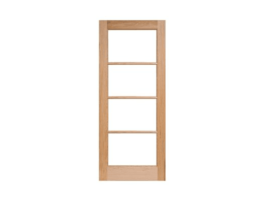 4 Lite Exterior Solid Timber Joinery Doors