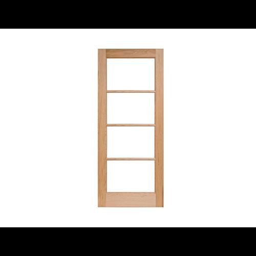 4 Lite Exterior Solid Timber Door