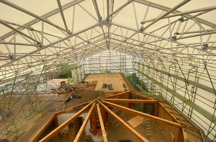 Re-Roof Within Encapsulation of House - Wyuna Bay 3
