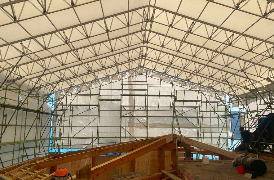 Re-Roof Within Encapsulation of House - Wyuna Bay 3