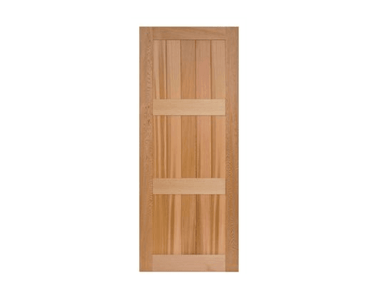 AR44 Solid Timber Modern Entrance Doors