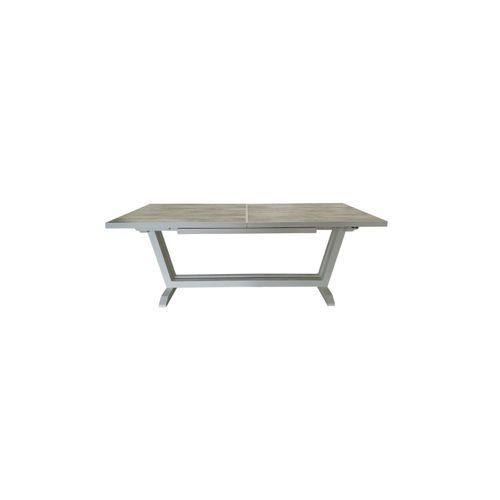 Amaka Outdoor Aluminium Extending Dining Table