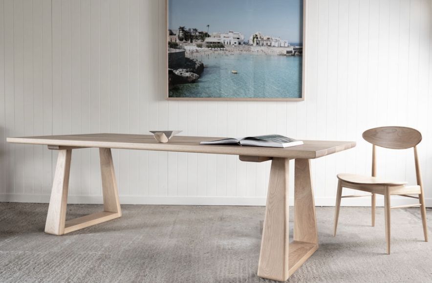 American Oak Table By WRW & Co