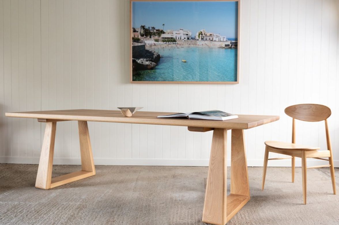 American Oak Table By WRW & Co
