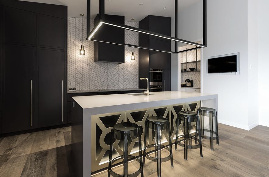 Arrow Statuario Kitchen