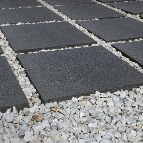 Black Nero Porcelain Paver 20mm