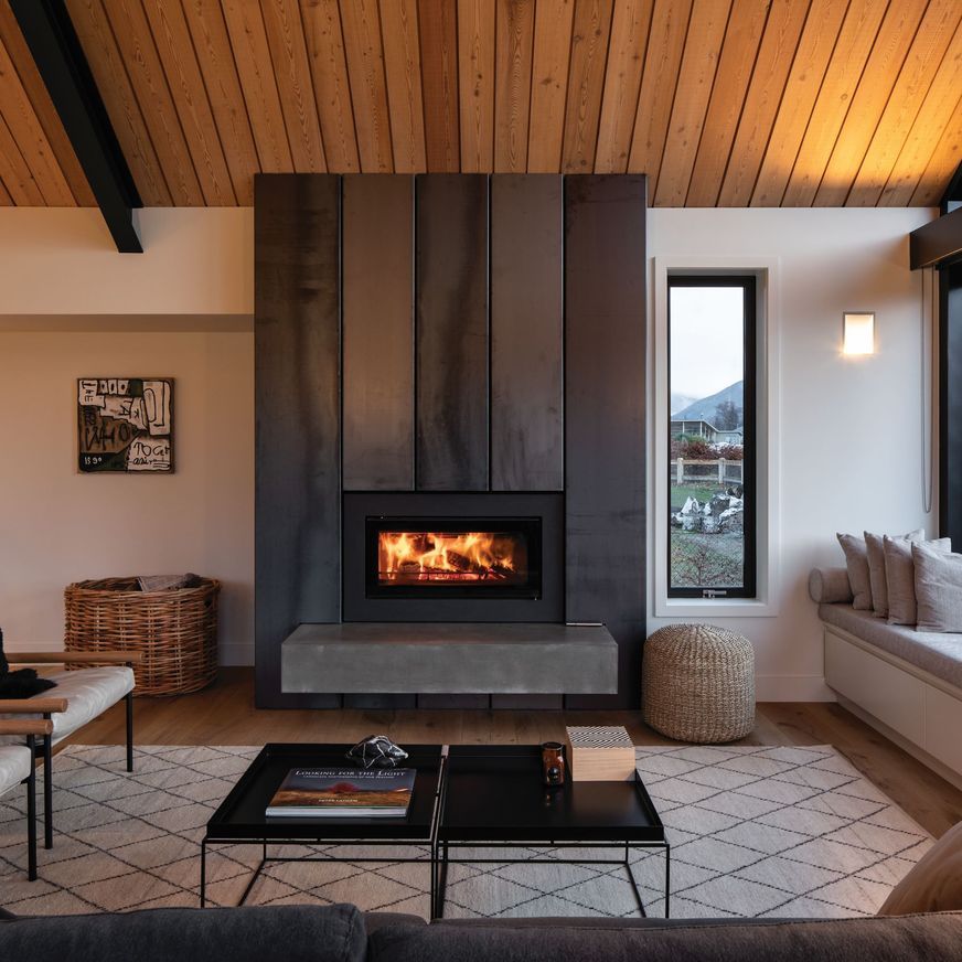 Stovax Studio 2 Clean Air  (NZ) Wood Fireplace