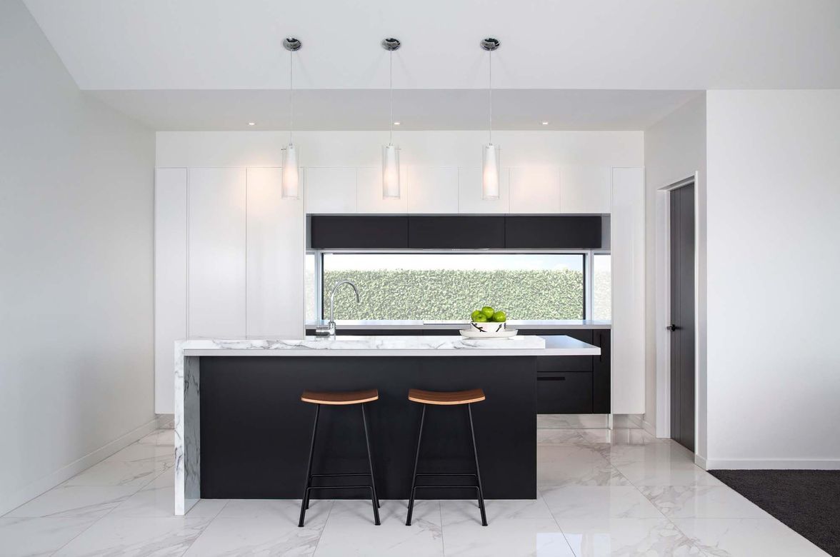 Black & White Showhome Kitchen