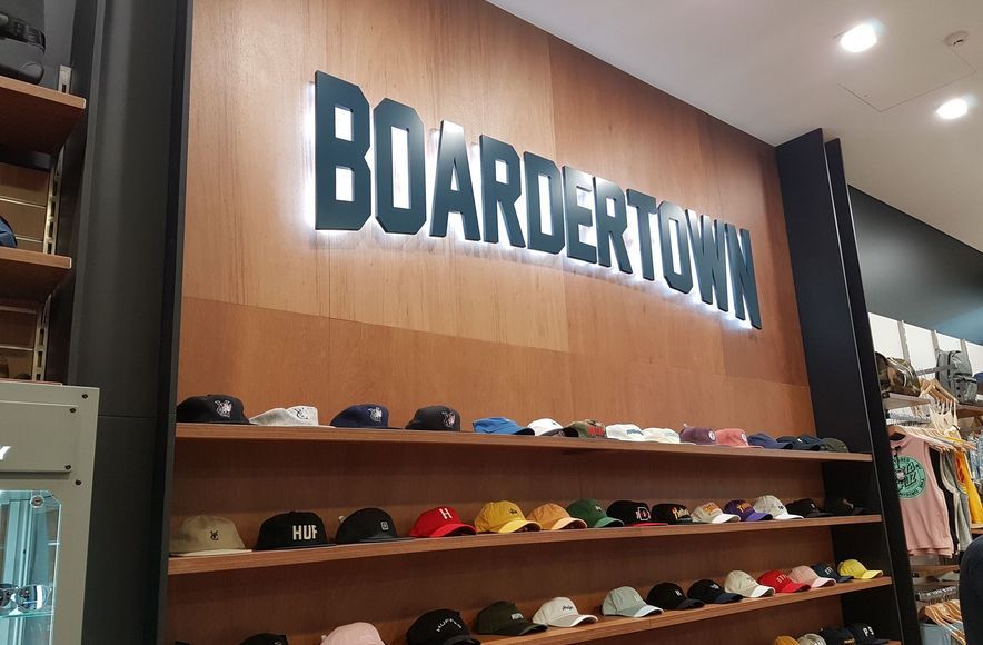Boardertown Fitout Tauranga Crossing