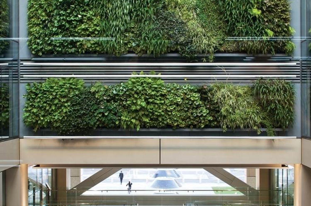 Britomart Green Wall